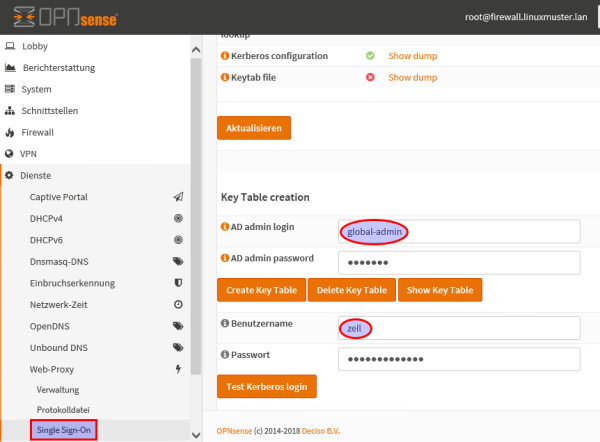 OPNsense Proxy-SSO