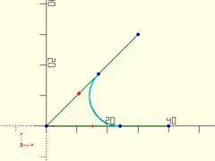 fillet3pts() Example